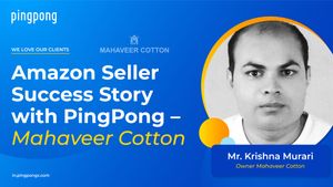 Amazon Global Seller Success Story with PingPong - Mahaveer Cotton