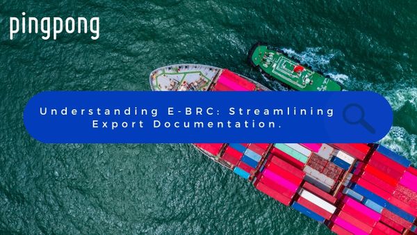 Understanding e-BRC: Streamlining Export Documentation